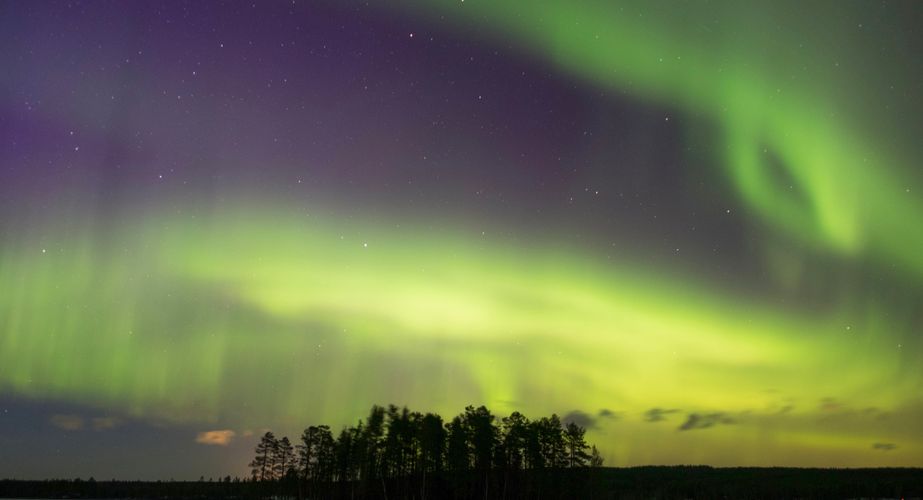 Noorderlicht proberen te bekijken